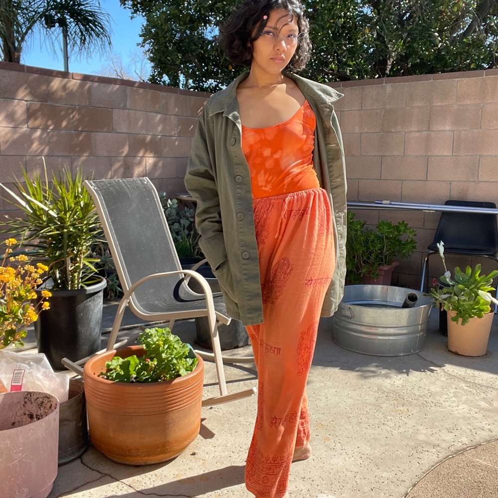 Unique splash dyed bodysuit